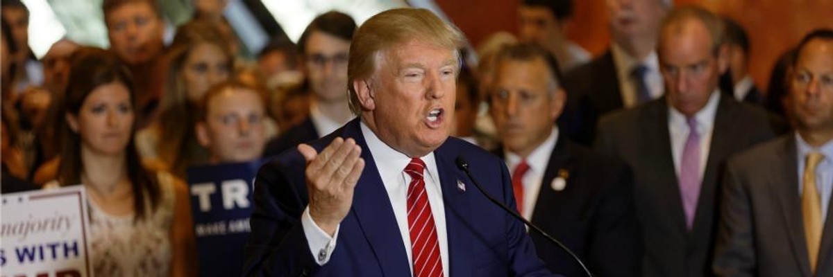 With Anti-Muslim Bombast, Trump Doubles Down on 'Fascist Demagoguery'