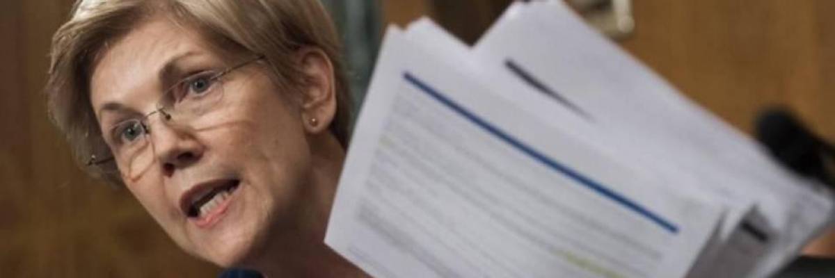 Elizabeth Warren to White House Officials: Stop 'Hiding' Behind Op-Eds and Remove Trump From Office