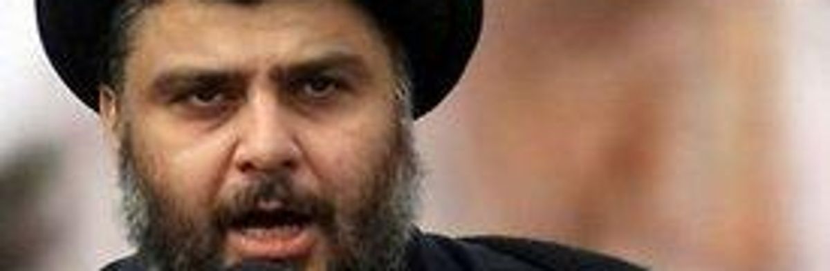 What Is Sadr's Game on Future U.S. Troop Presence?