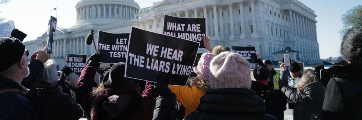 The Senate's Make-Believe Trial of Donald Trump