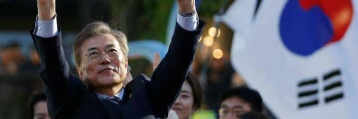 Progressive, Pro-Dialogue Moon Jae-in Likely Wins South Korea Election