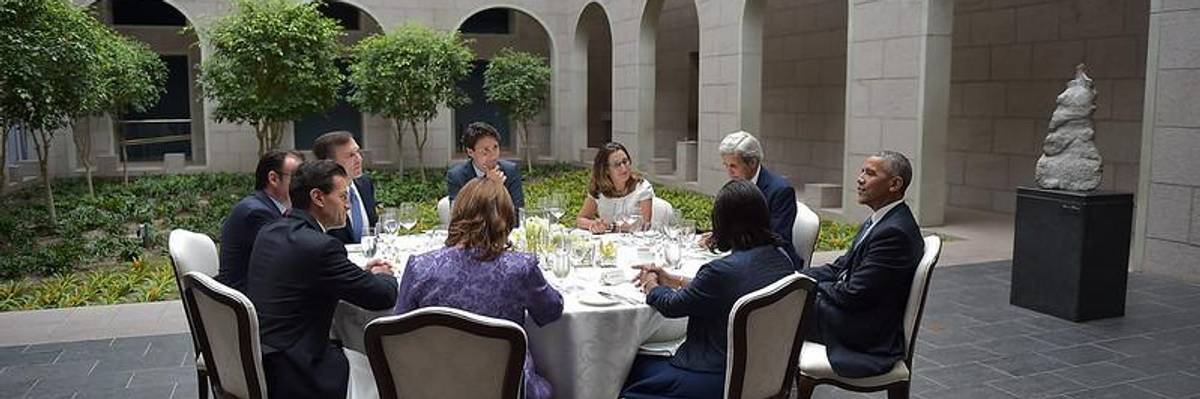 Obama's Endorsement of Trudeau Highlights Class Unity of the 1 Percent