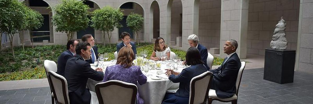 Obama's Endorsement of Trudeau Highlights Class Unity of the 1 Percent