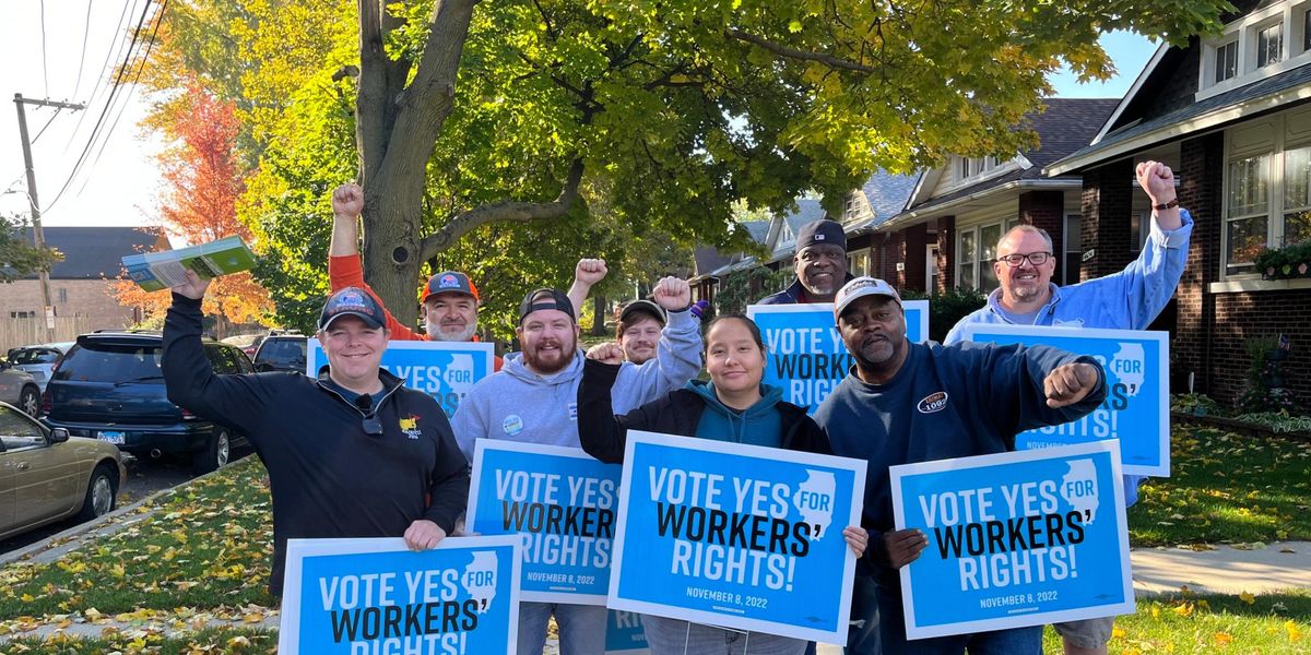 Workers Win 'Workers Win' as Illinois Passes Pro-Labor Constitutional Amendment ...