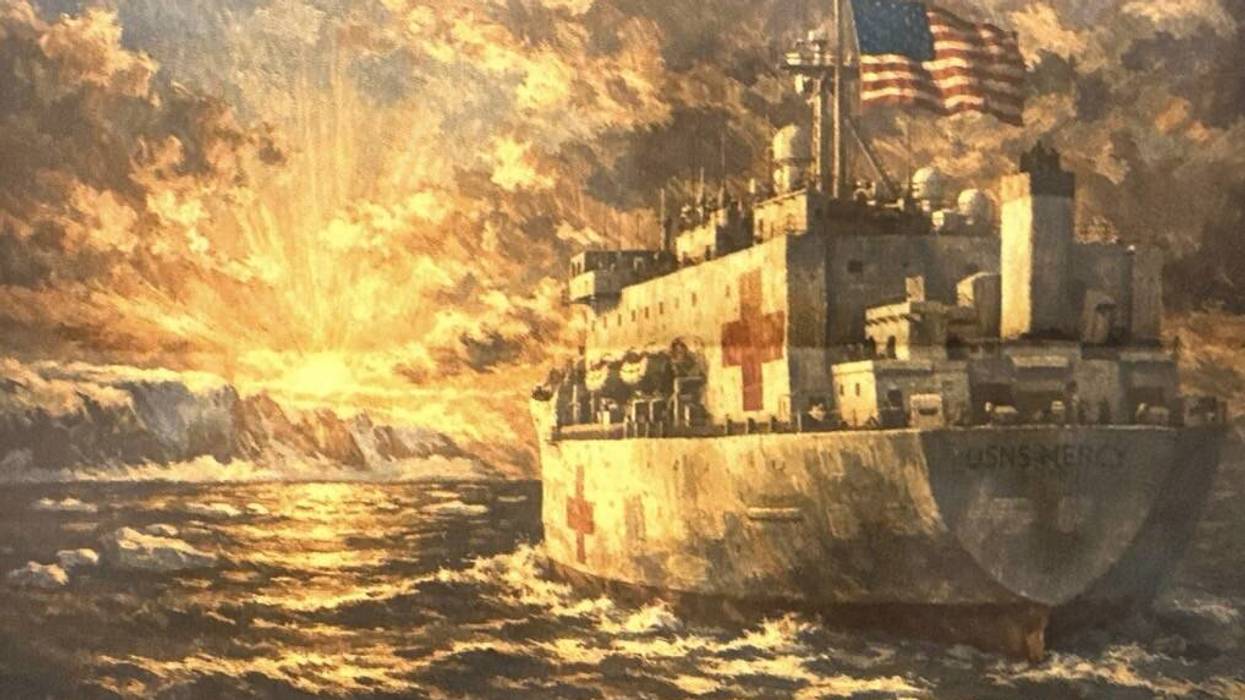 illustration of USNS Mercy