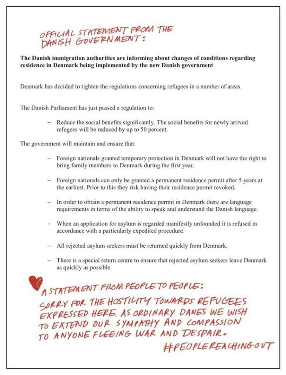 (Image courtesy of People Reaching Out/Facebook)