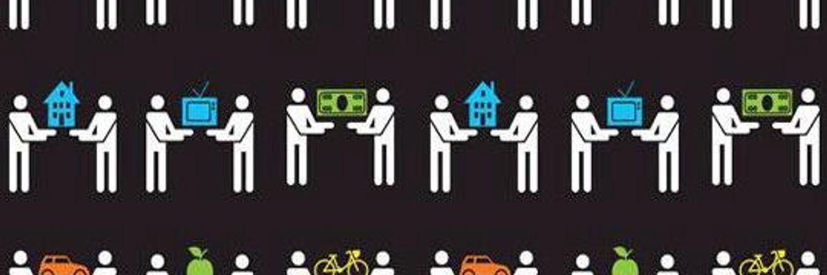 The Sharing Economy on the Collaborative Commons