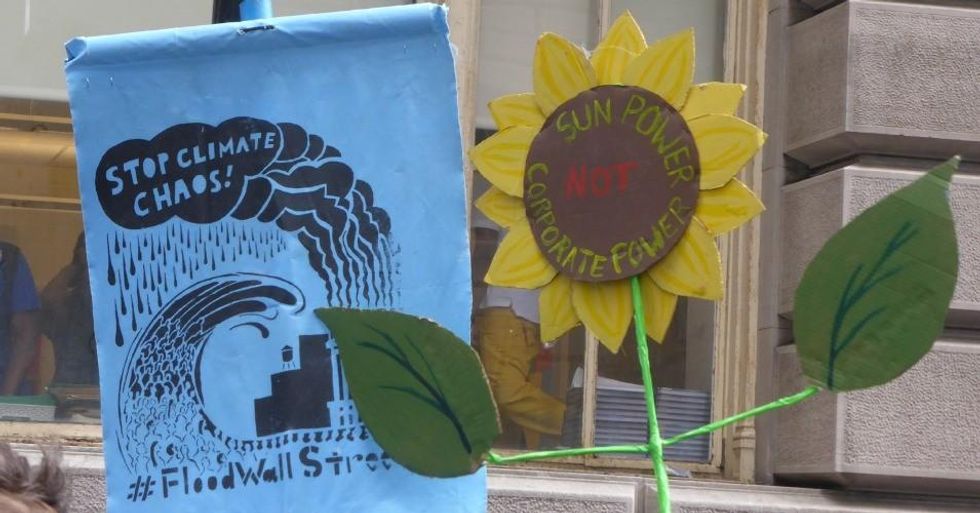 Image from the People's Climate March September 21, 2014. (Common Dreams: CC BY-SA 3.0 US)