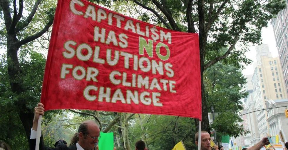 Image from the People's Climate March September 21, 2014. (Common Dreams: CC BY-SA 3.0 US)