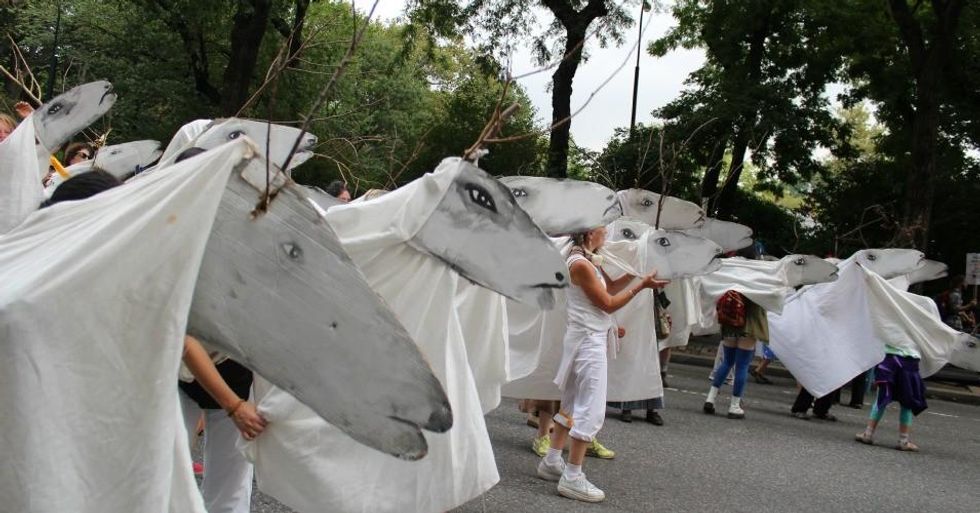 Image from the People's Climate March September 21, 2014. (Common Dreams: CC BY-SA 3.0 US)