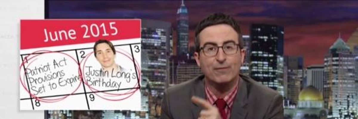 Why John Oliver Can't Find Americans Who Know Edward Snowden's Name (It's Not About Snowden)