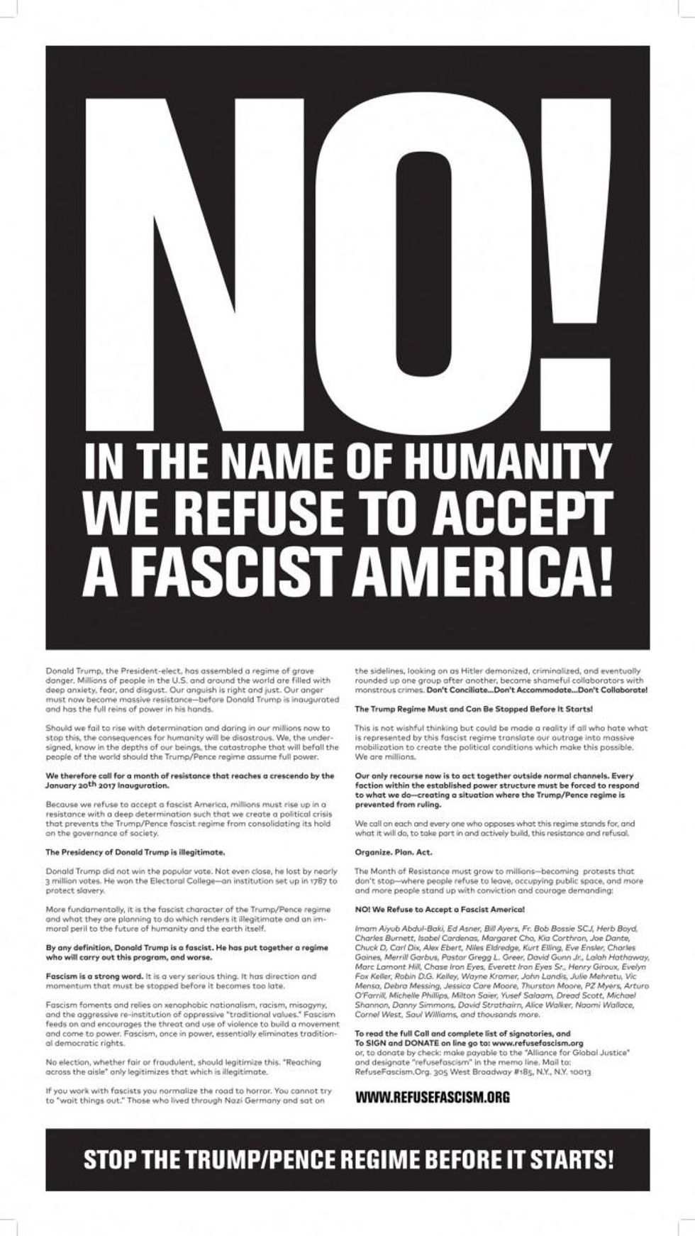 (Image: RefuseFascism.org)