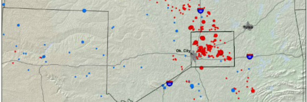 Oklahoma Earthquake Rate Breaking Records, and Fracking Could Be to Blame