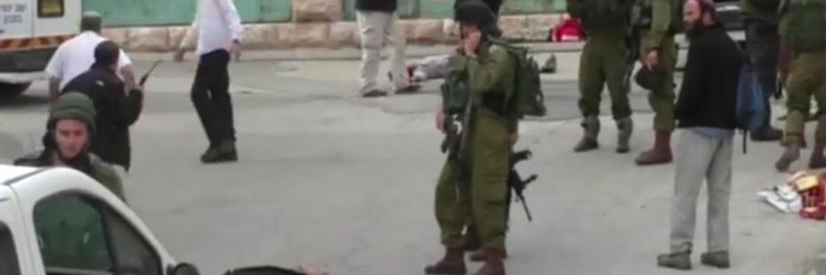 Rare or Routine? Video Captures 'Cold-Blooded Execution' by Israeli Soldier