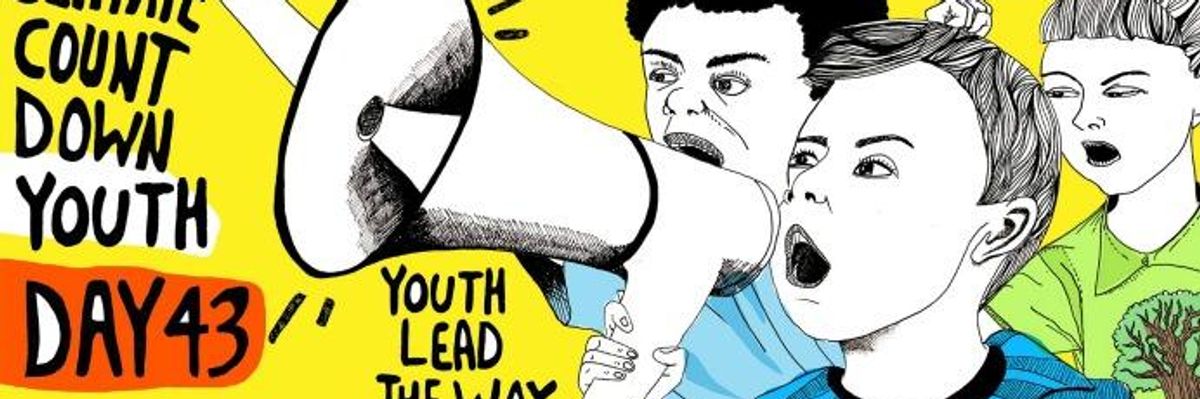 Demanding 'Bold Climate Action,' Youth Rally in Washington State Capitol