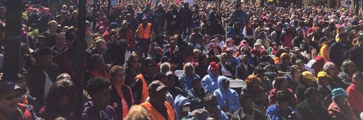 RESIST: 80,000 March in Raleigh for Voting Rights, Democracy & #MoralResistance