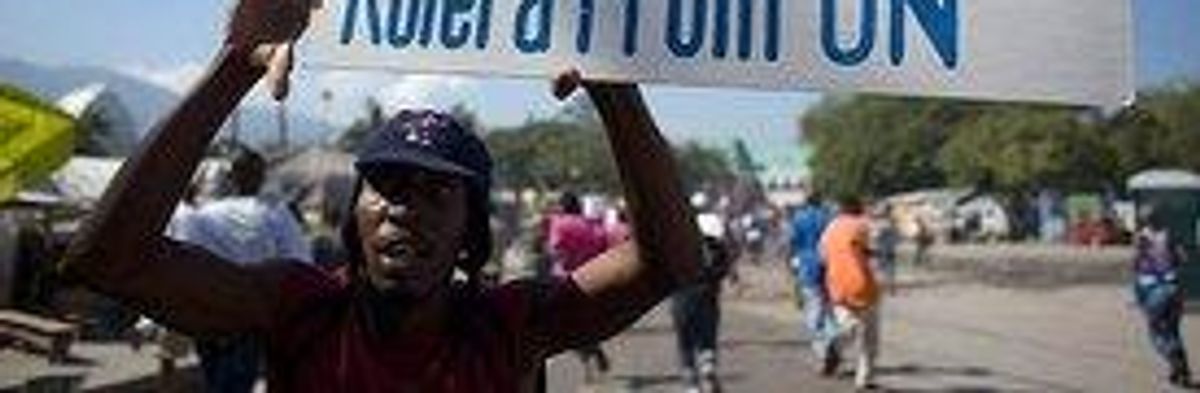 UN: No Compensation for Cholera UN Caused in Haiti