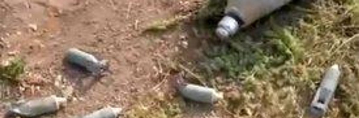 Rights Group Says Syria Using Cluster Bombs