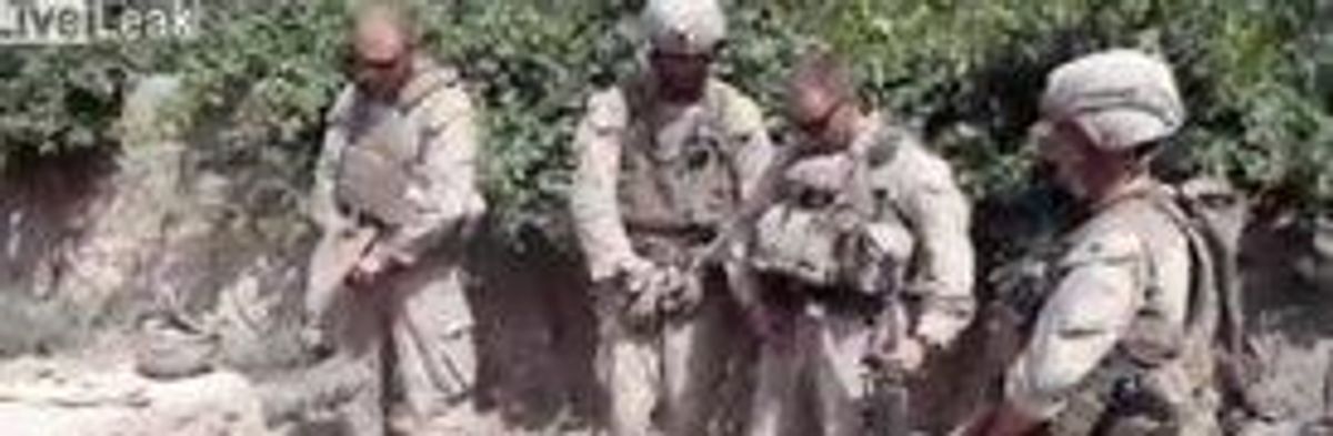 Slap on the Wrist for Troops in Corpse Urination Video