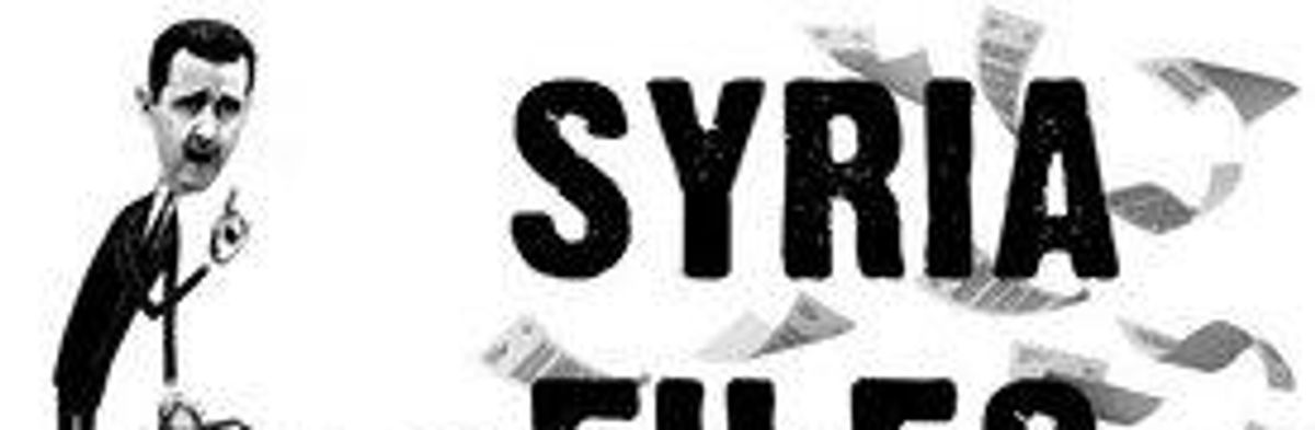 Wikileaks Publishes the 'Syrian Files'