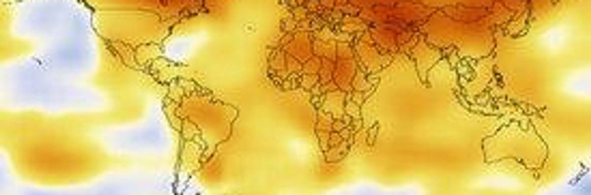 Global Temperatures Rising on a Devastating Trajectory
