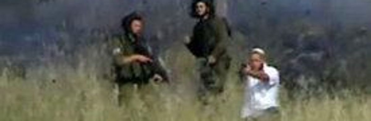 Israeli Settlers Shoot Palestinians In Presence Of Army And Police