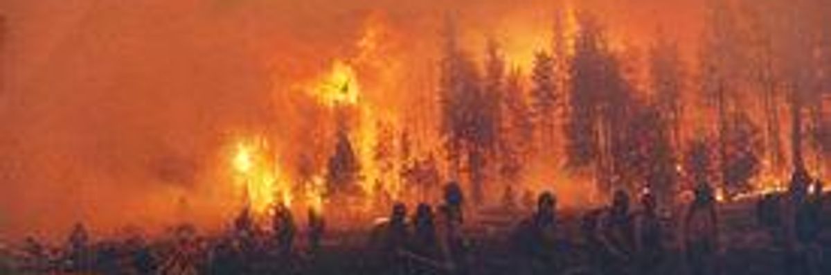 The Fires This Time: In Coverage of Extreme Weather, Media Downplay Climate Change