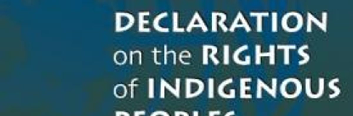 US Weighs Endorsing Indigenous Rights Declaration