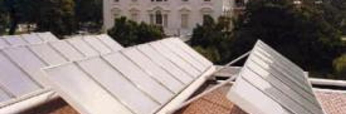 Barack Obama: 'No' to Solar Panels on the White House Roof