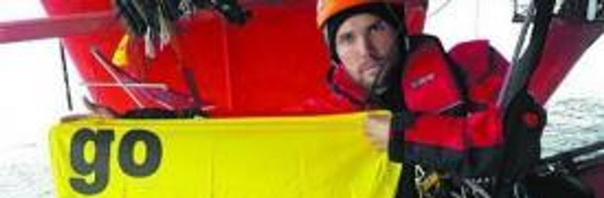 Greenpeace Activists Arrested After Abandoning Occupation of Arctic Oil Rig