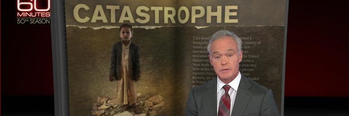 Ignoring Washington's Role in Yemen Carnage, 60 Minutes Paints US as Savior