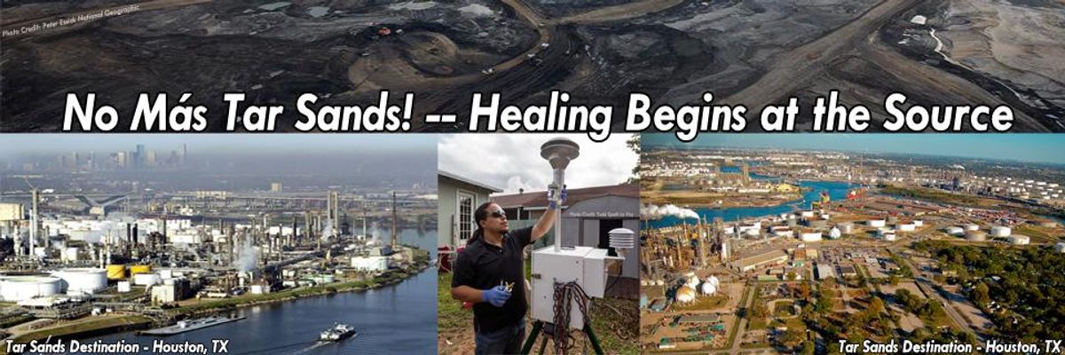 No Mas Tar Sands! -- Healing Begins at the Source