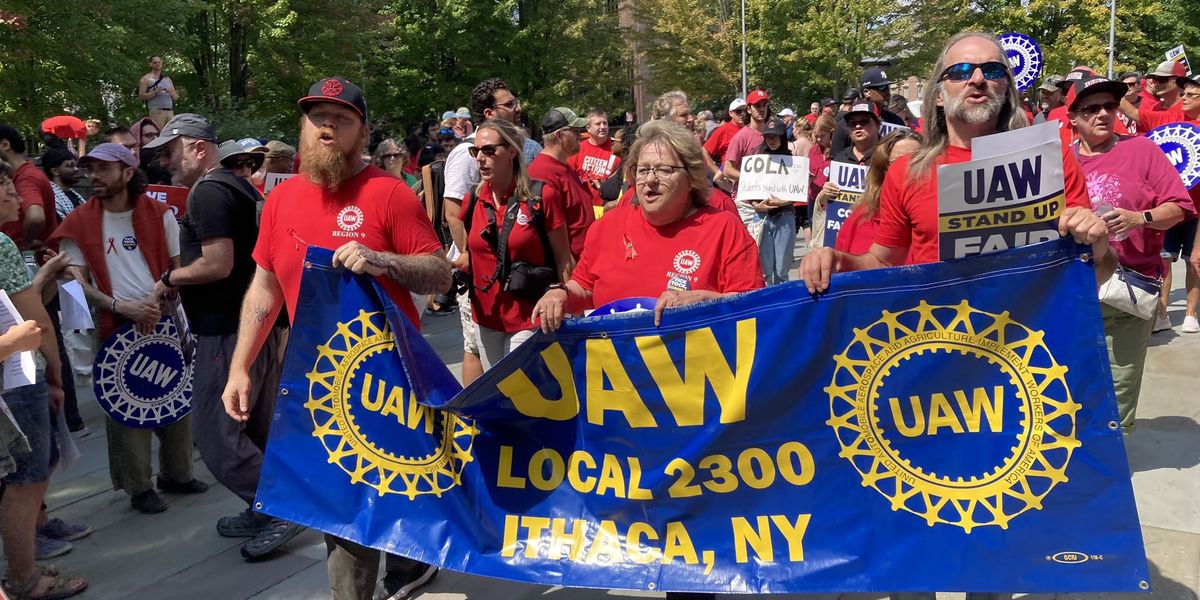 Cormn Strike 'Fed Up With Being Exploited,' Unionized Cornell Workers Strike as ...