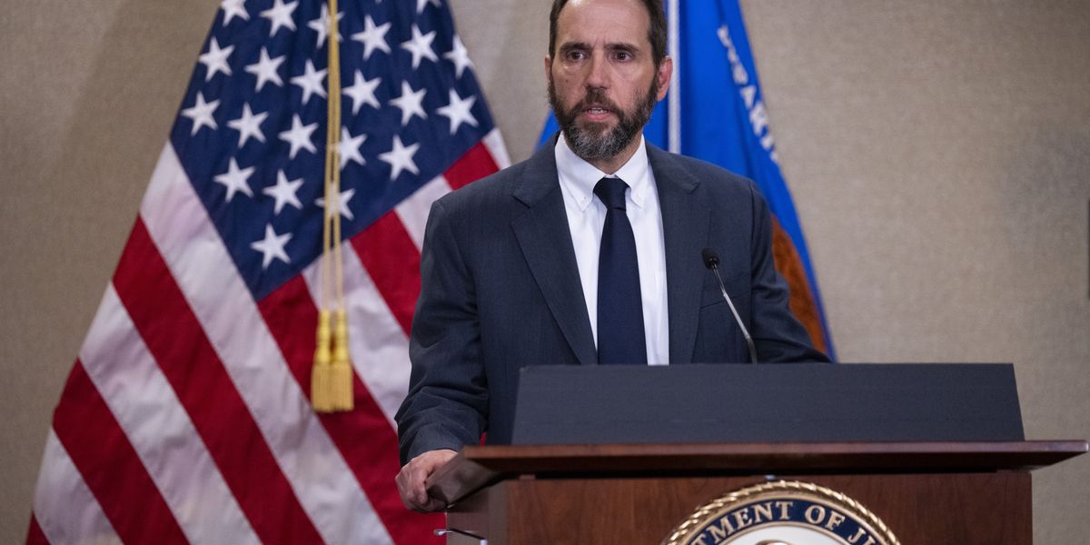 New Year's Eve Dump: House Releases Video and Transcript of Jack Smith Deposition | Common Dreams