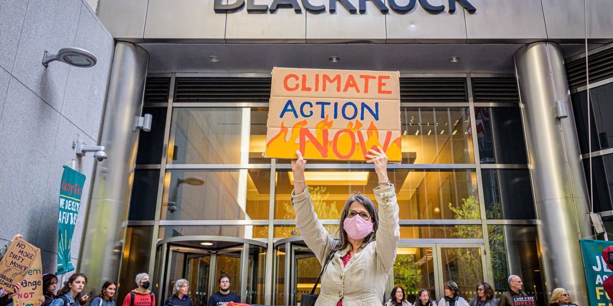 Dutch Pension Fund Pulls Nearly Half a Billion Euros From Climate 'Megapolluter' BlackRock | Common Dreams