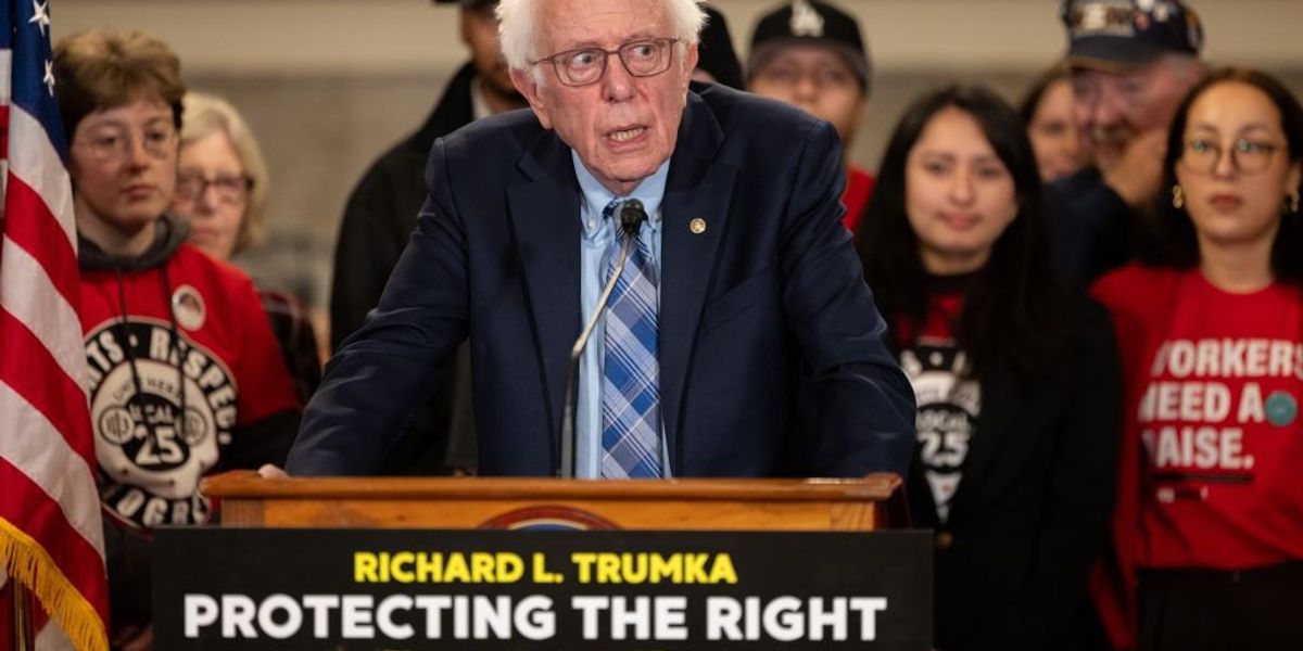 Unions Ready for 'Righteous Fight' as Sanders, Dems Reintroduce PRO Act