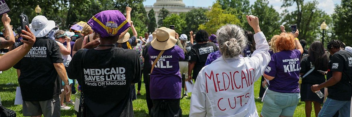 House Dems Form Procedural 'Conga Line' to Block Medicaid and SNAP Cuts