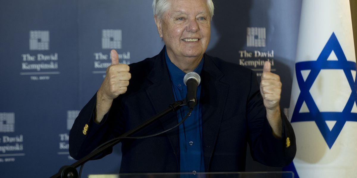 Sen. Graham's Legacy: He Helped Israel Get Away With Genocide