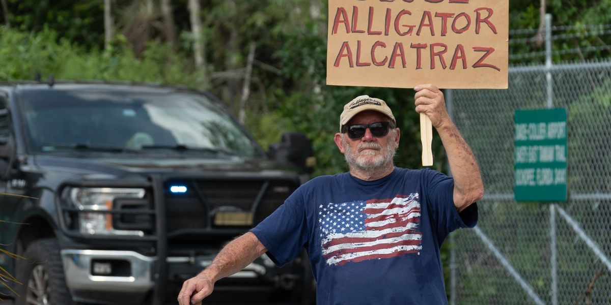 Image for 'A Human Rights Disaster': Report Details Torture and Chaos at 'Alligator Alcatraz'