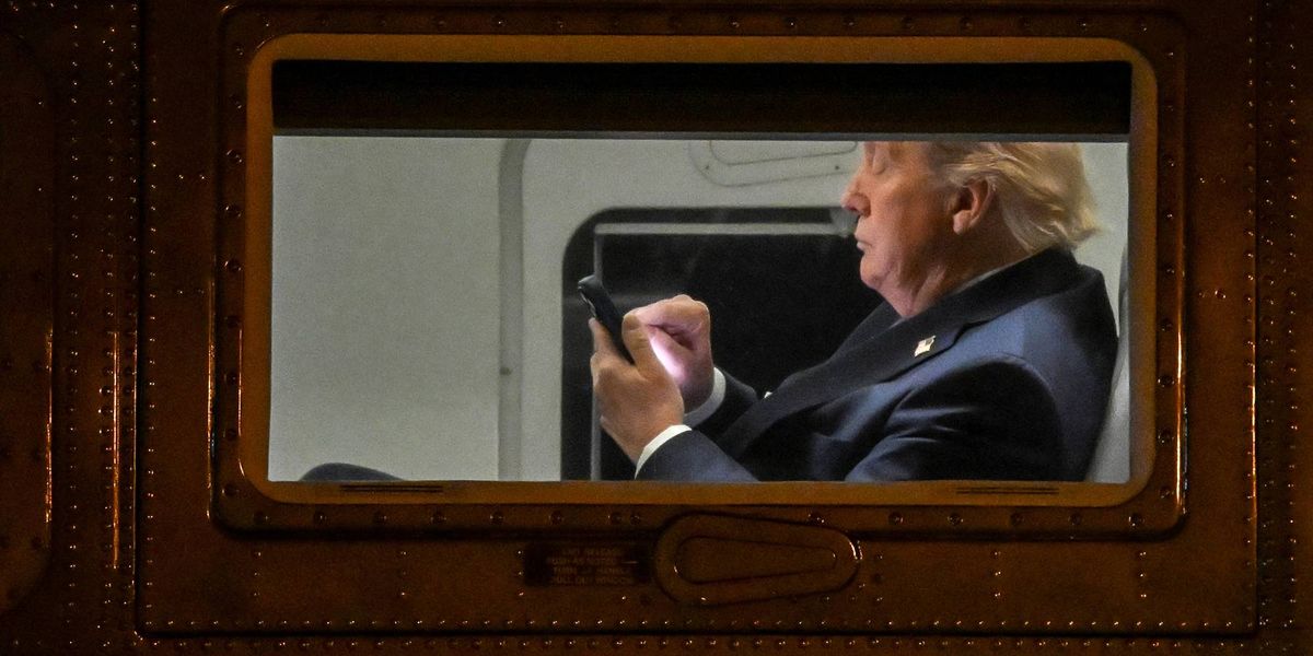 US President Donald Trump