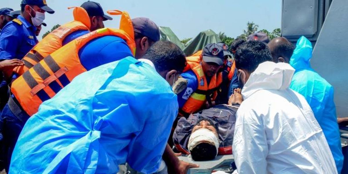 'Sadistic': Trump Says Military Sunk Unarmed Iranian Ship, Killing 100+, Because It's 'More Fun' Than Capturing It