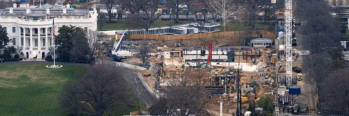 Trump Lashes Out After Judge Blocks Construction of His White House Ballroom