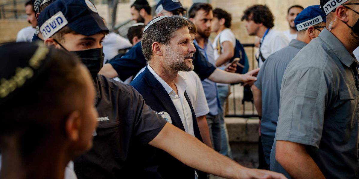 El líder israelí Smotrich responde a la orden de arresto de la CPI anunciando más crímenes de guerra
