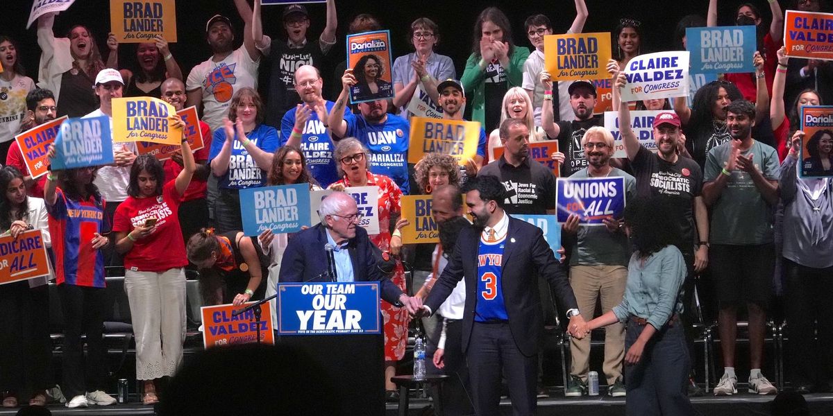 ‘The Message Is Pretty Clear,' Says Sanders After Progressive Wins in NY