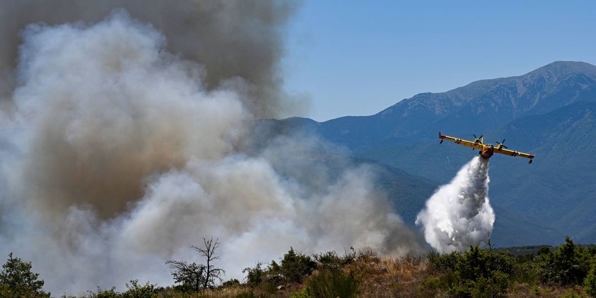 ‘Climate Change Is Here': Wildfires Ignite Across Europe Following Deadly Heatwave