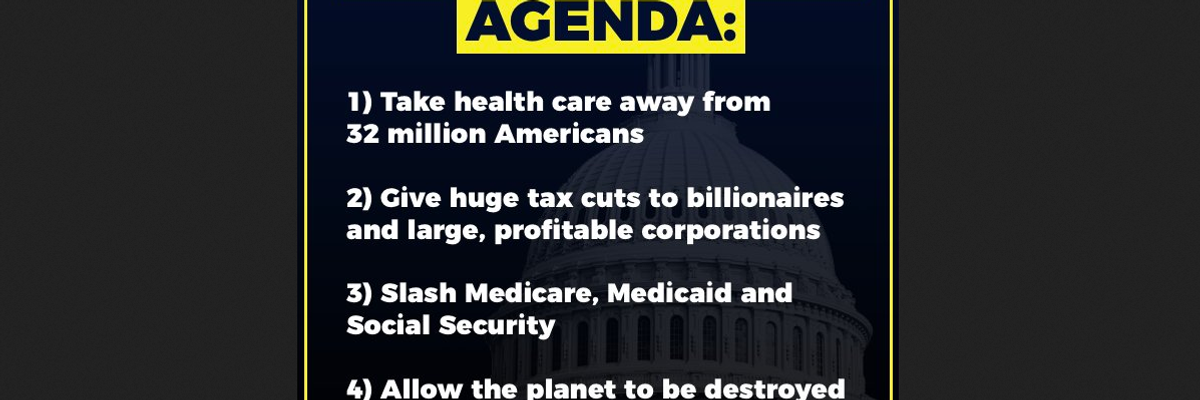 Why Vote? Bernie Sanders Offers Simple Last-Minute Reminder: The GOP Agenda Is Horrific