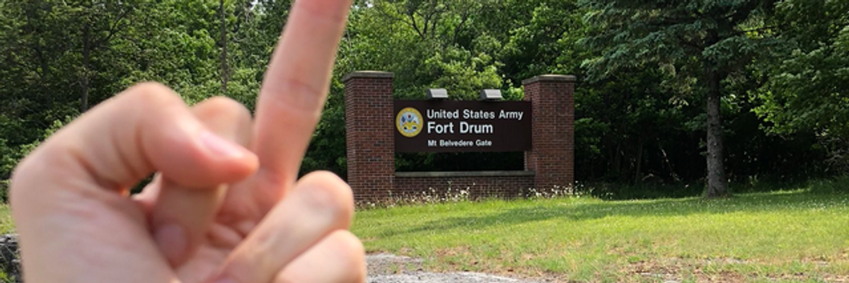 Take This Empire and Shove It: Openly Hostile to Capitalism, Outspoken U.S. Army Lieutenant Resigns