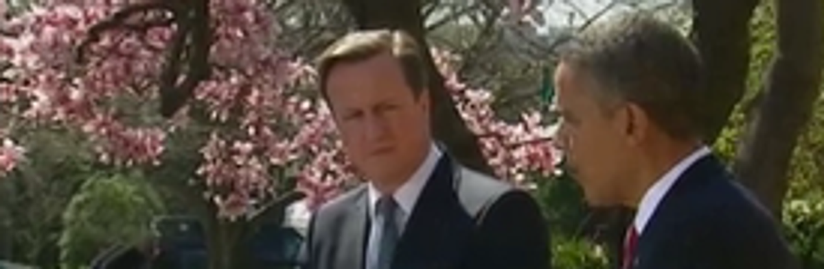 Cameron, Obama Agree: Continue War on Afghanistan