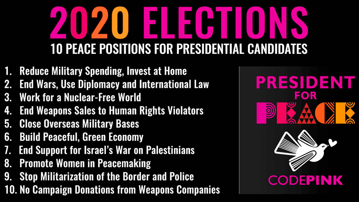 War and Peace and the 2020 Presidential Candidates