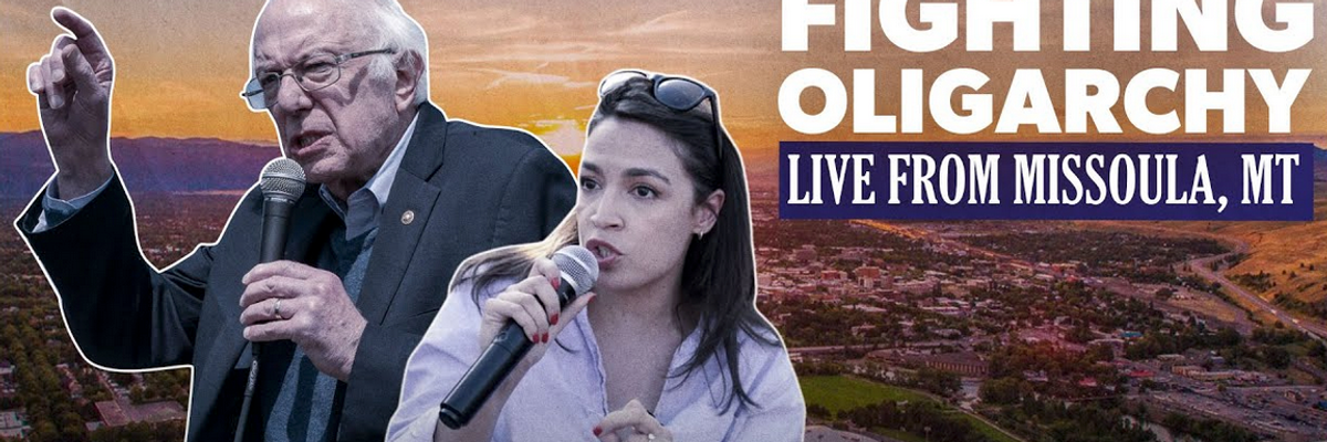 WATCH LIVE: Sanders, AOC 'Fighting Oligarchy' Event in Montana